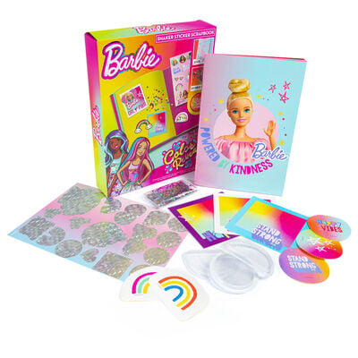 BARBIE STICKER SCRAPBOOK SET